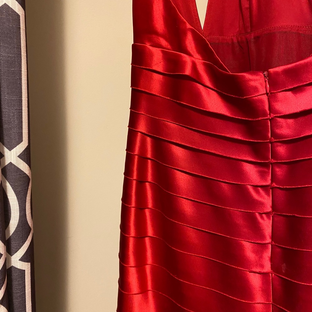 Red Cocktail Dress - Picture 3 of 4
